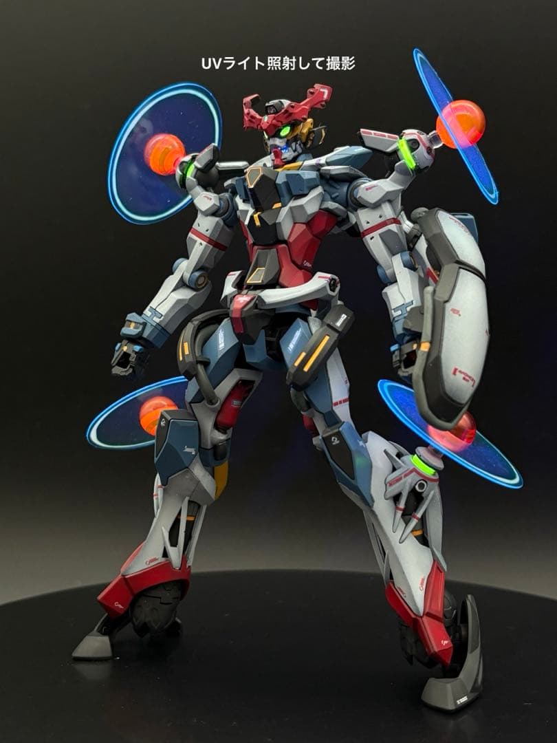 HG GQuuuuuuX(エンディミオン・ユニット覚醒時)塗装済み完成品