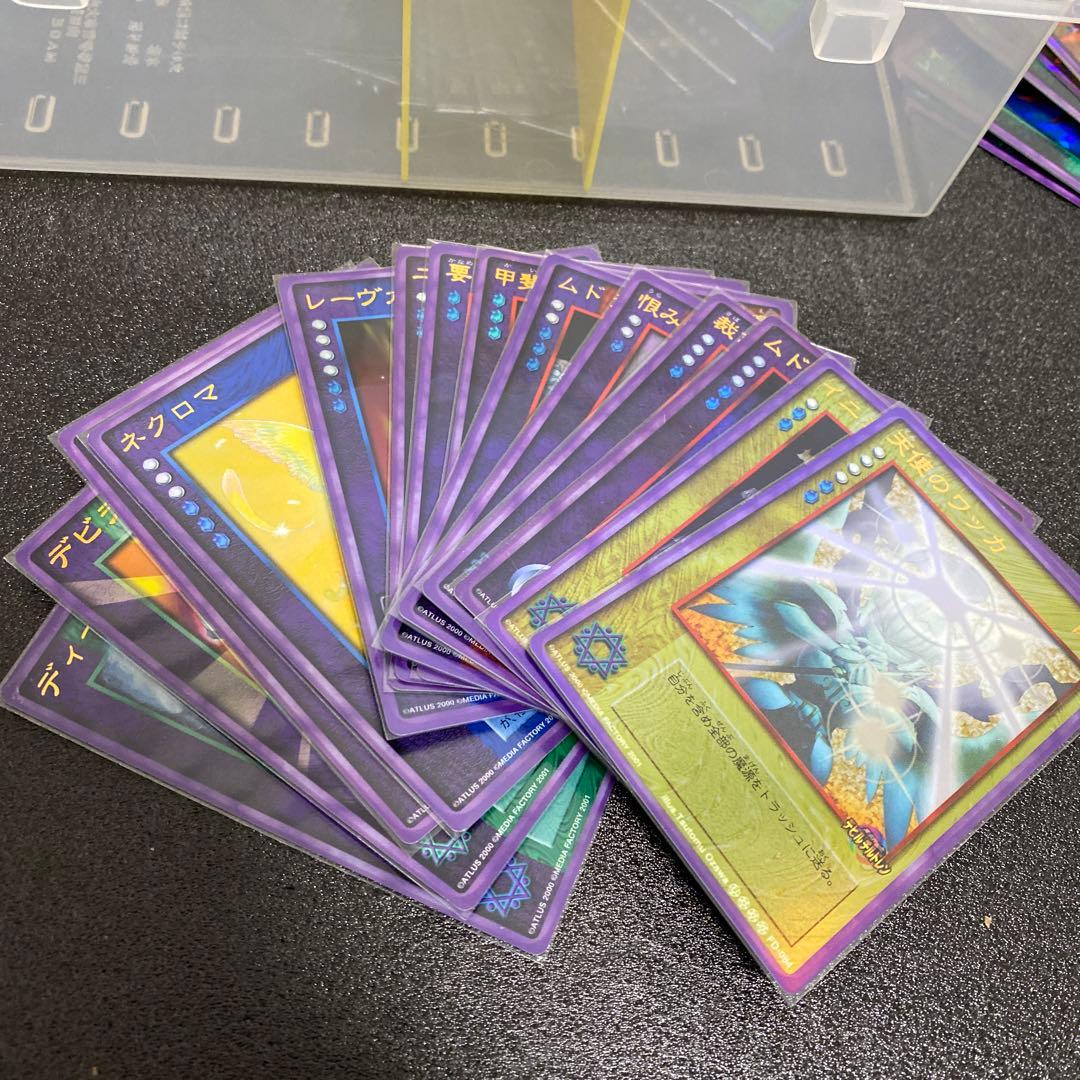 希少デビチルまとめ売り⑤未開封1～4弾×5パック・中古バインダー＆デッキケース他