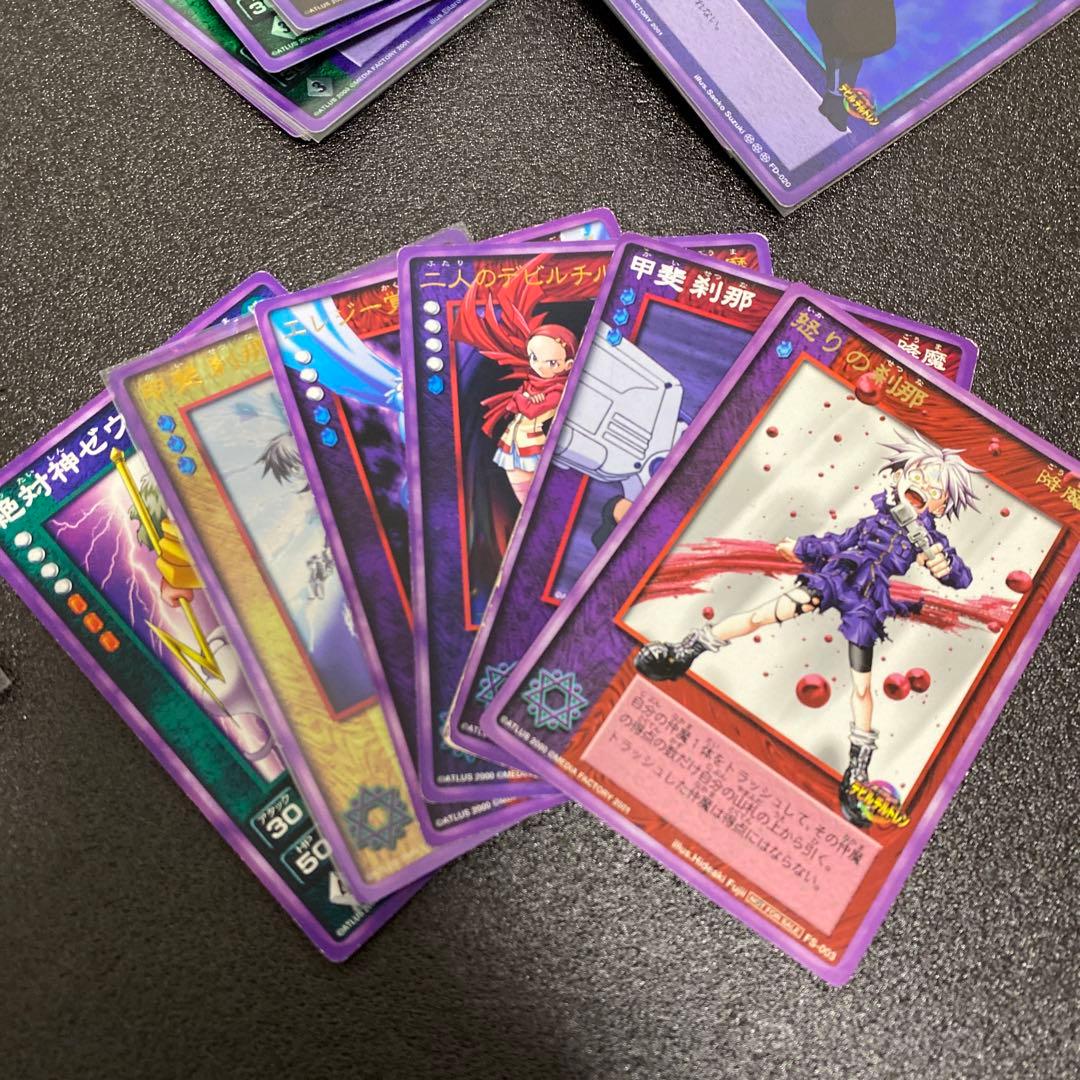 希少デビチルまとめ売り⑤未開封1～4弾×5パック・中古バインダー＆デッキケース他
