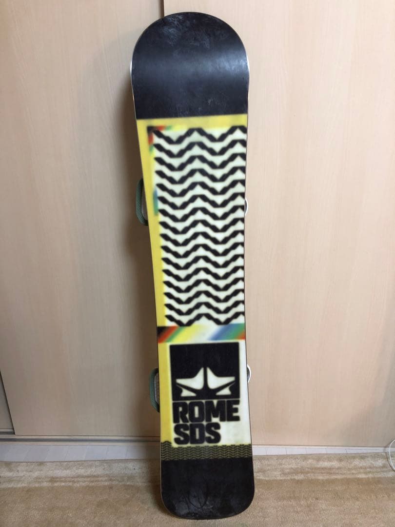 ロームSDS チープトリックスノーボード149cmサロモンビンディング3点セット