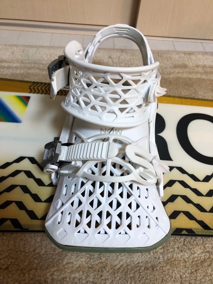 ロームSDS チープトリックスノーボード149cmサロモンビンディング3点セット