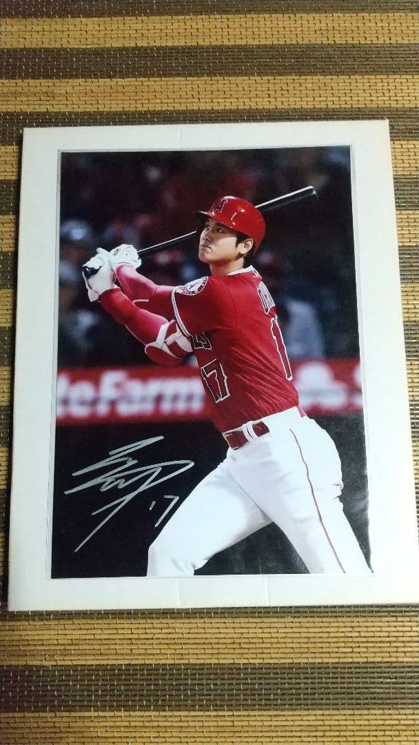 最終値下げ！大谷翔平　A4　直筆サインフォト　ドジャース　エンジェルス　他セット
