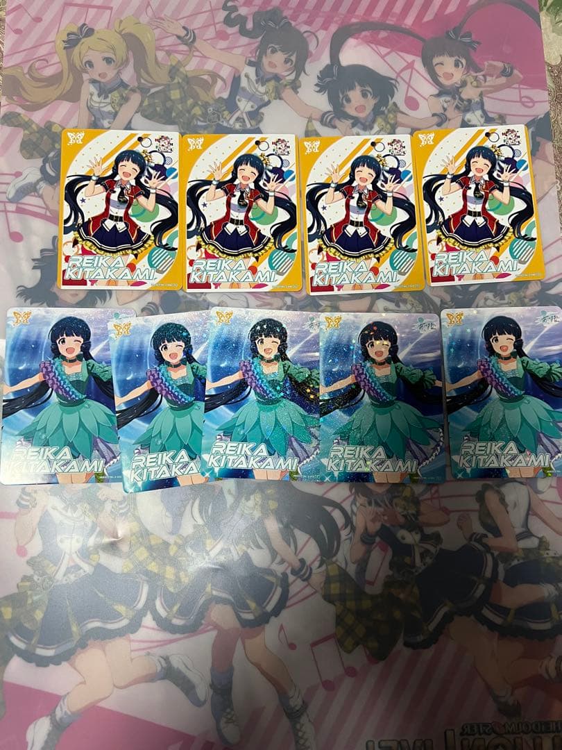 北上麗花　MR アイドルマスターミリオンライブ　カードフォリオ　おまけ付き