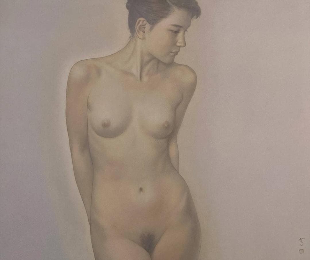 高塚省吾、【月はその位置にとどまって】、希少な額装用画集画、新品高級額