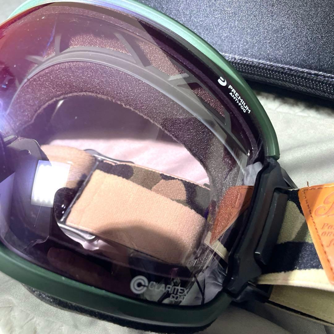 DICE BANK バンク スキー スノーボード ゴーグル 偏光 調光レンズ