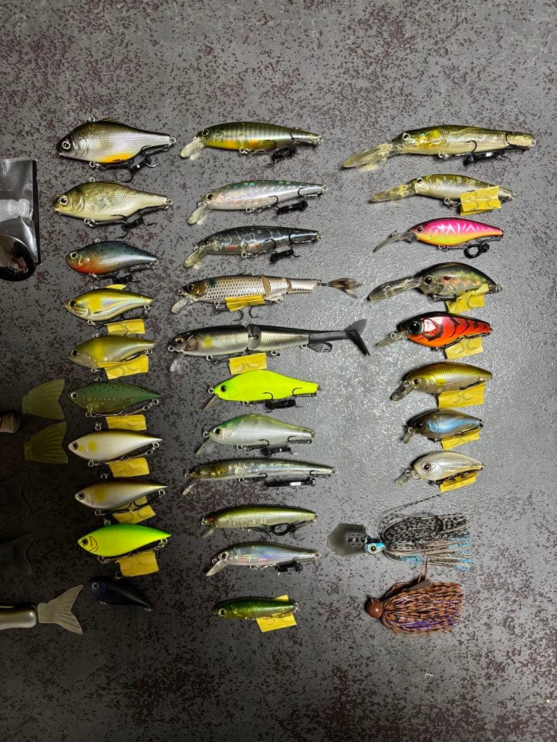 バス釣り　ルアー ワーム　セット