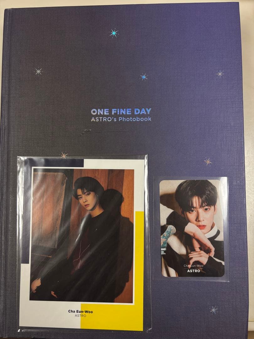 【希少】ASTRO 写真集 one fine day チャウヌ　トレカ