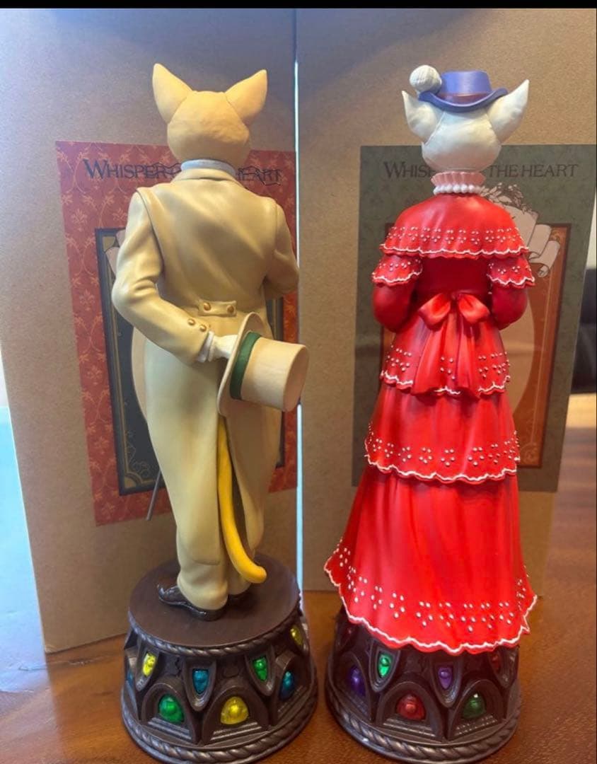 ジブリ　耳をすませば オルゴール　バロン ルイーゼ　フィギュア