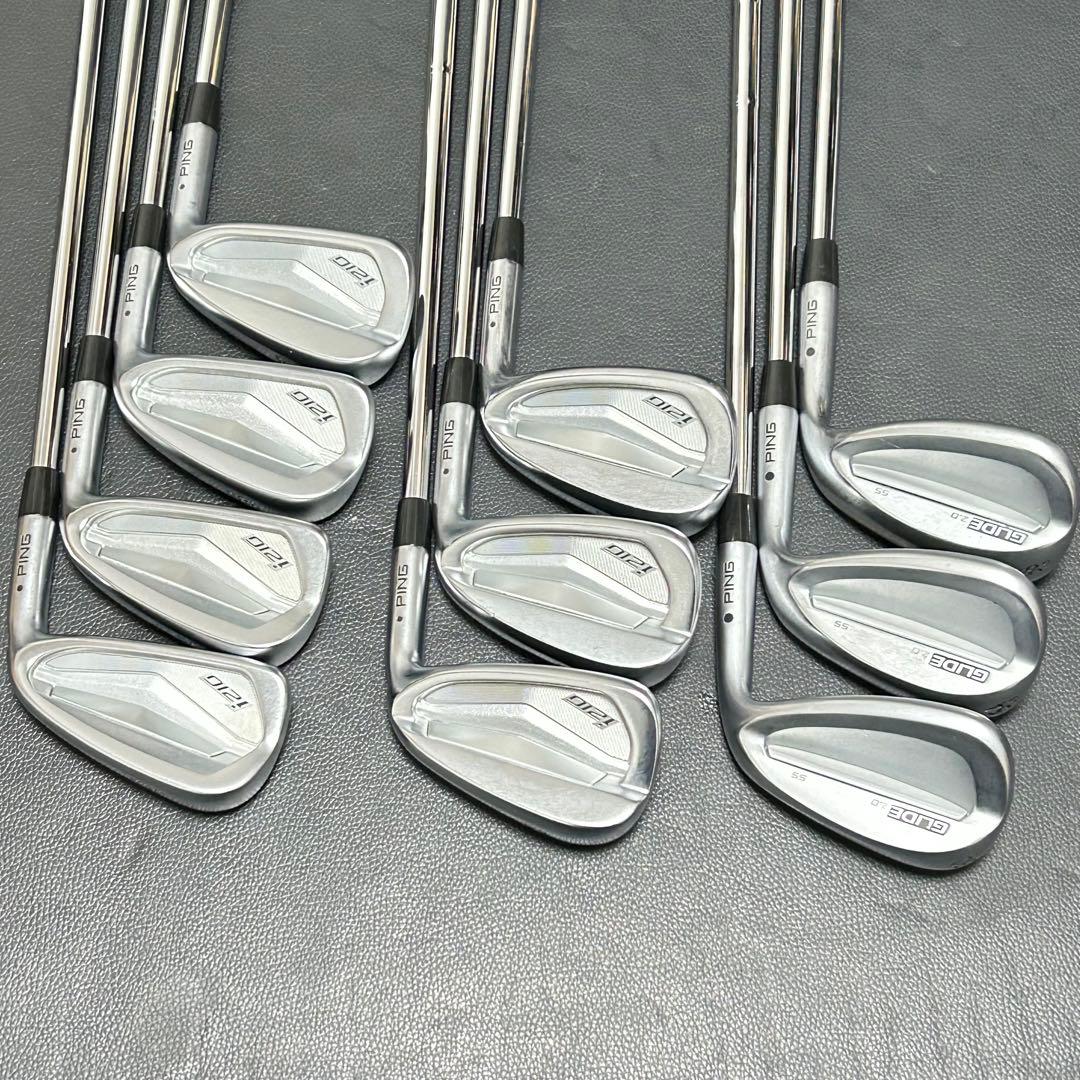 【超希少】PING i210 & GLIDE2.0 10本組 DG 黒 4-W