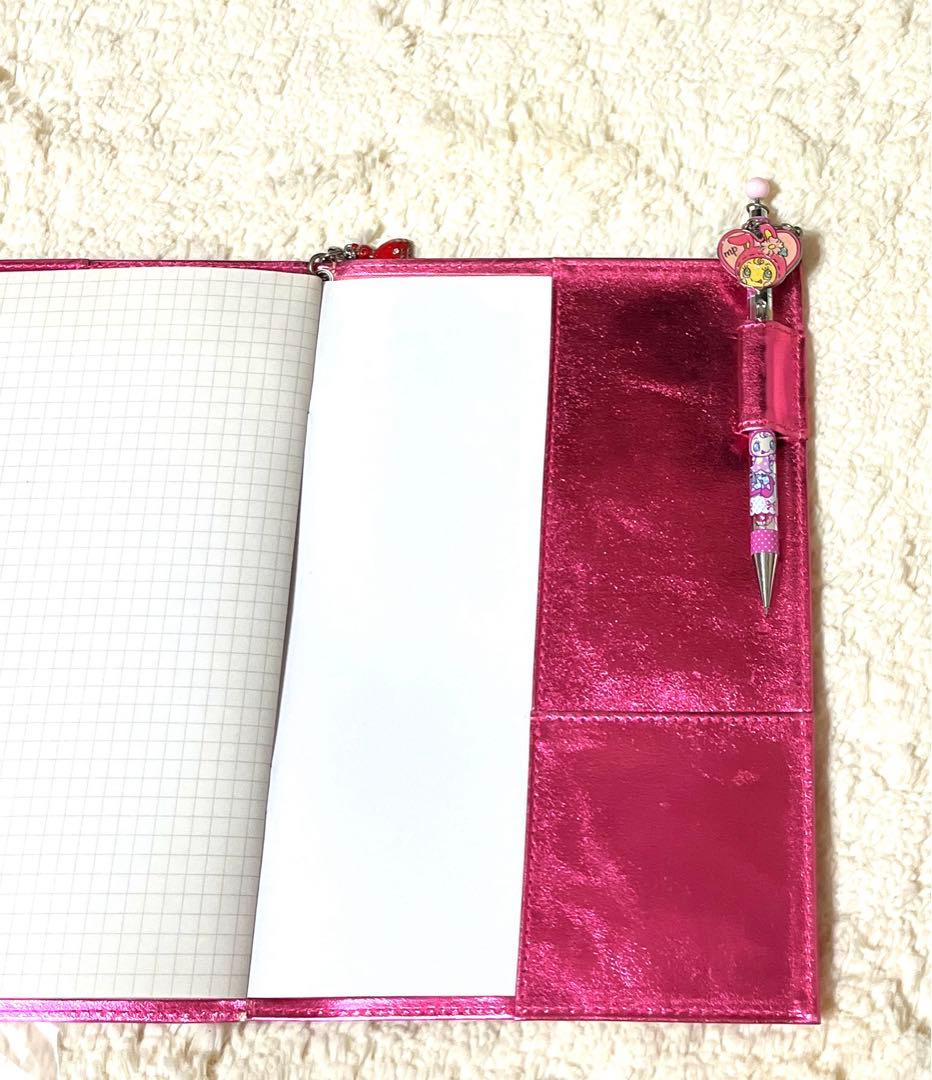 ②メゾピアノ　ベリエちゃん カバーノート　シャープペン　２点まとめ売り　おまけ付