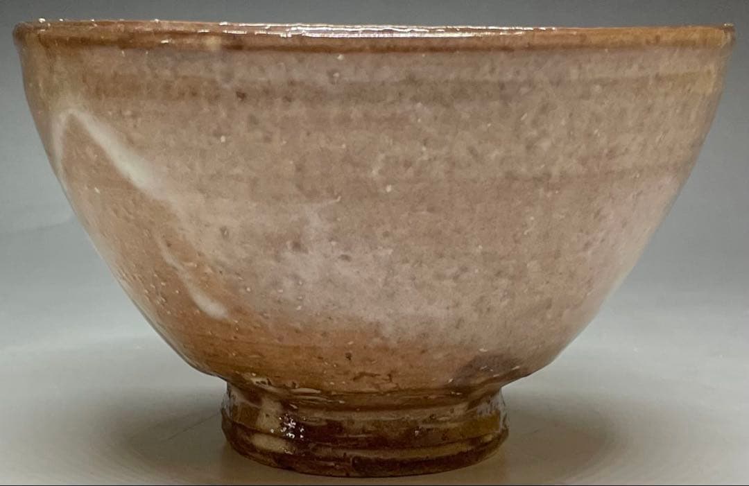 原田隆峰　萩焼　茶碗　大徳寺　小林太玄書付　共箱(四方桟盛蓋) 栞　ec