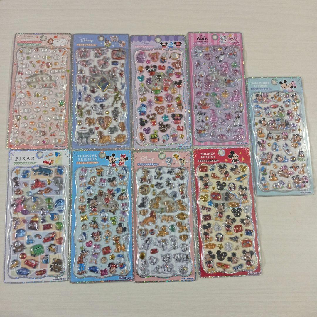 ボンボンドロップシール　ディズニー　サンリオ　まとめ売り　92点