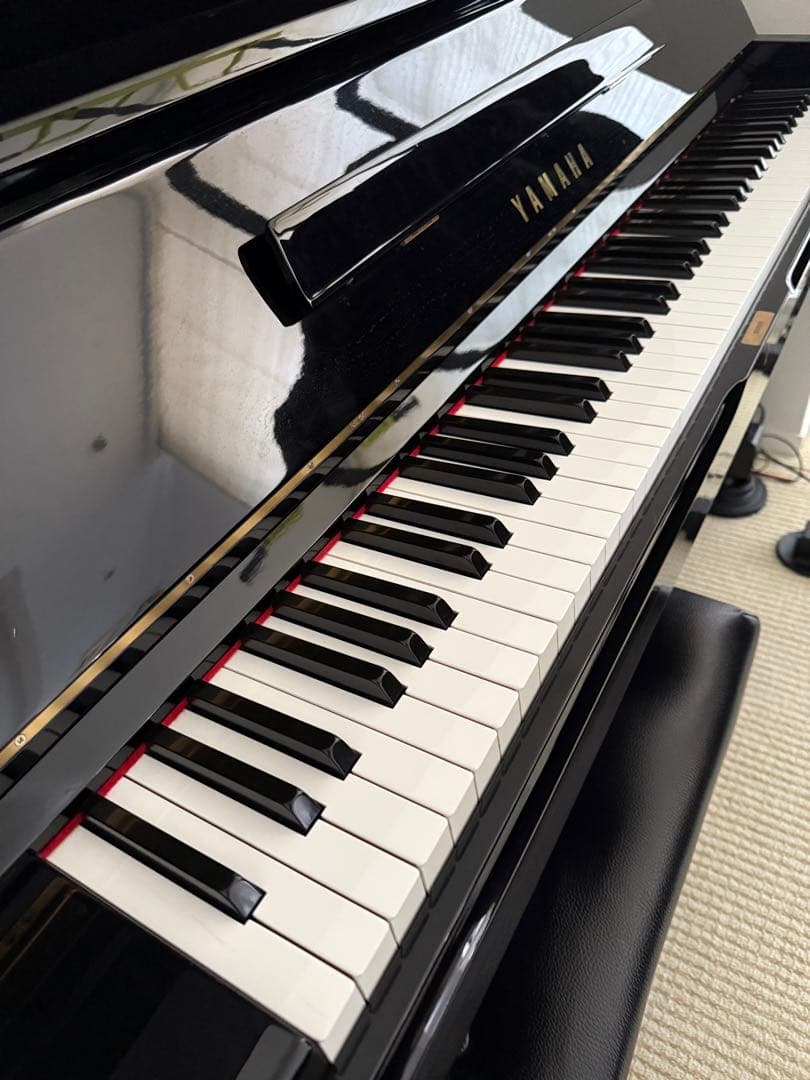 ヤマハ　アップライトピアノU1 サイレント　消音機能付き