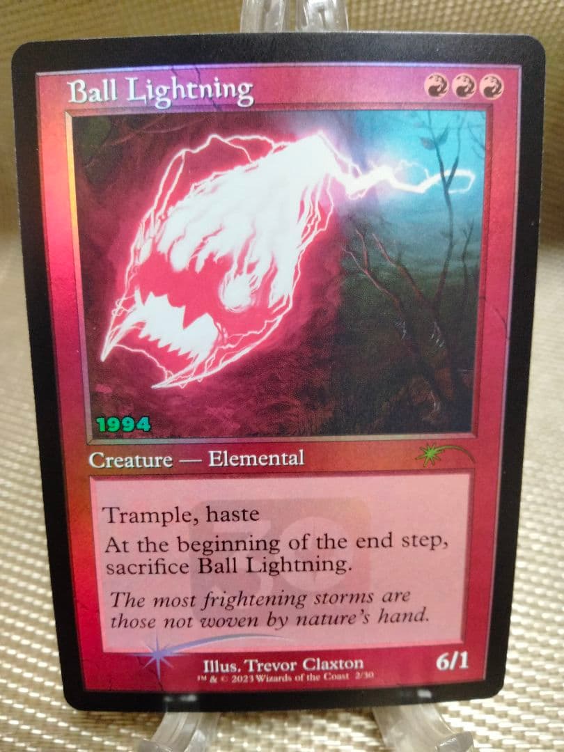 【ご確認用】30周年記念 流星マーク foil ボール・ライトニング 英語 1枚