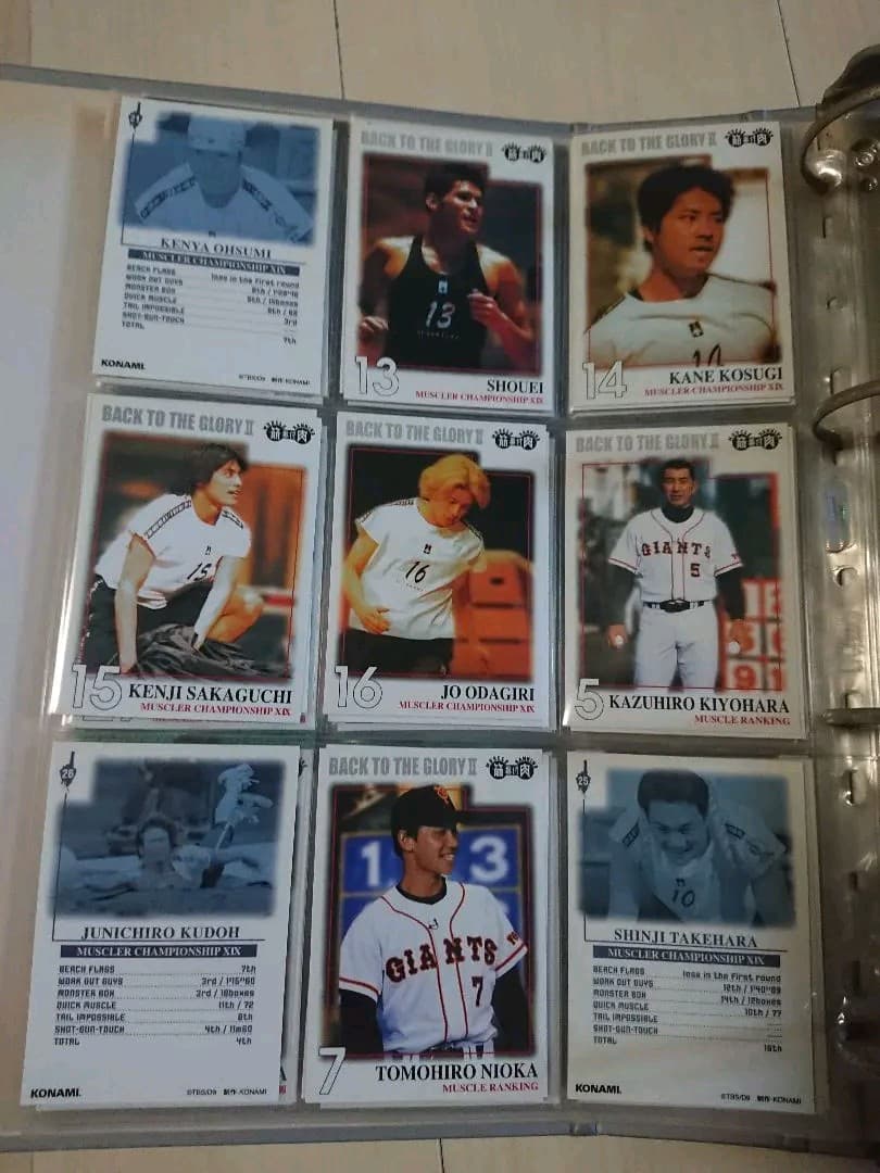 筋肉番付 トレーディングカード ケイン・コスギ