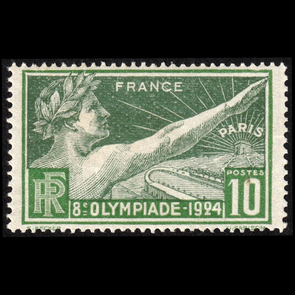 パリ五輪の切手（フランス 1924年）