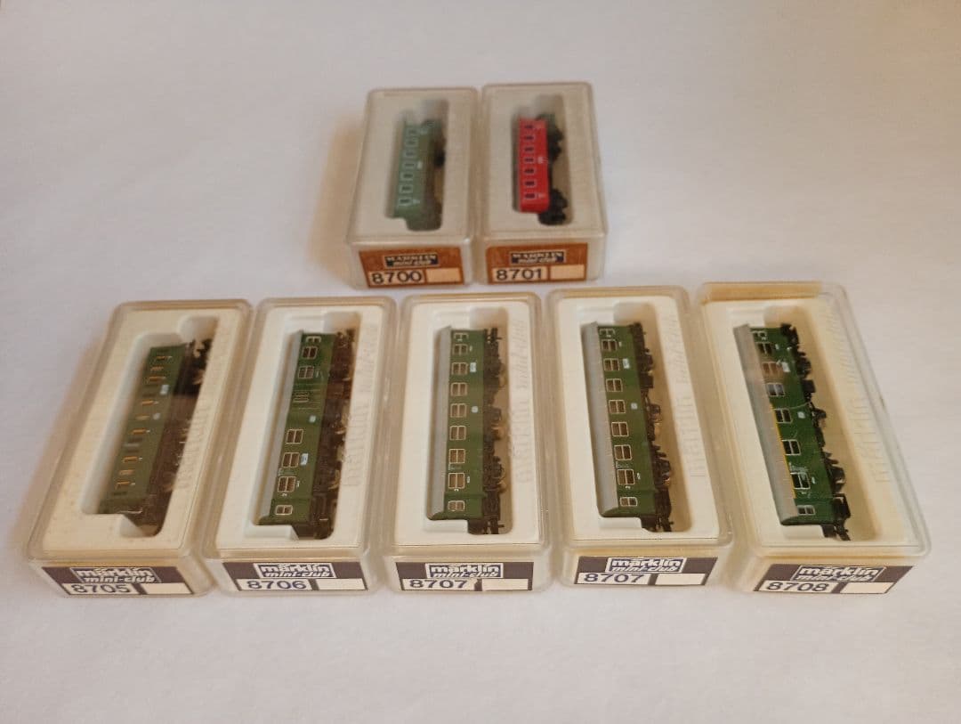 Zゲージ メルクリン 客車 ７両