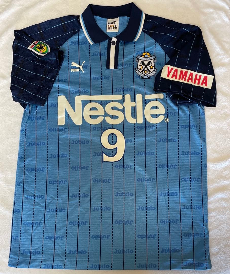 ジュビロ磐田　中山雅史選手9 GONユニフォーム　Oサイズ