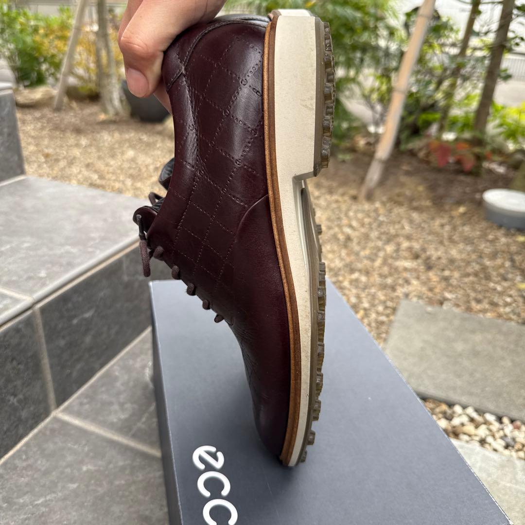 値下げ！ECCO ゴルフシューズ ダークブラウン 41