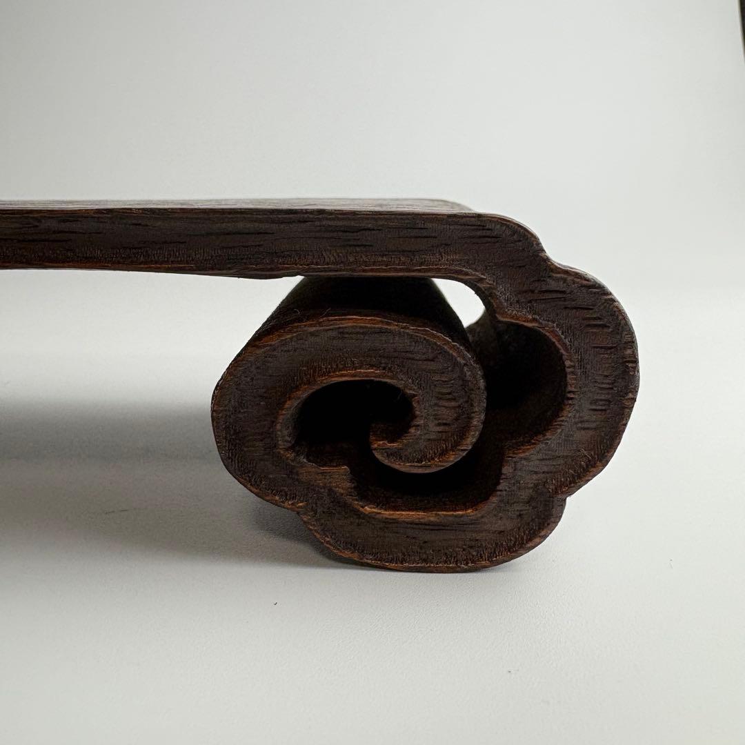 中国 木製 花台 香炉台 置物 台座