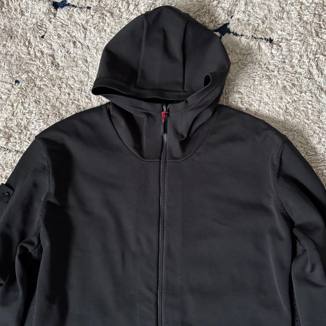 【美品✨】ブリーフィング　ニットジャケット　パーカー　XL ジップ　ブラック　黒