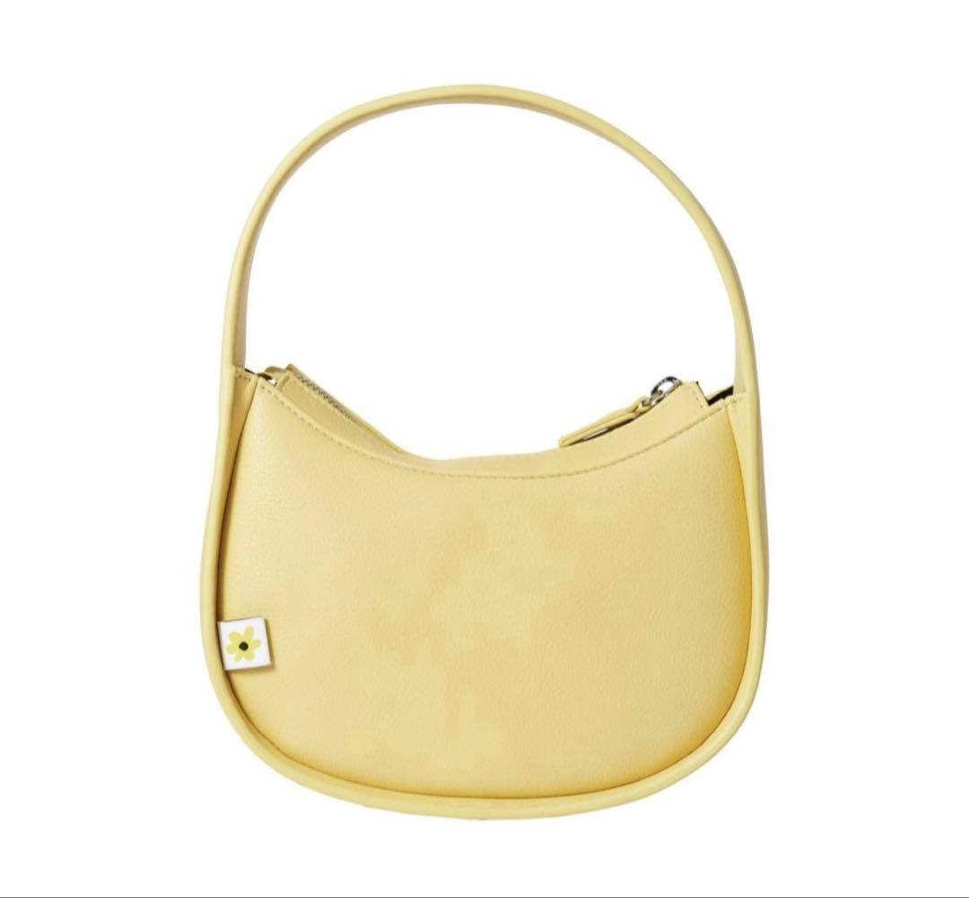 Nissy Naptime ナップタイム ハーフムーンBAG イエロー