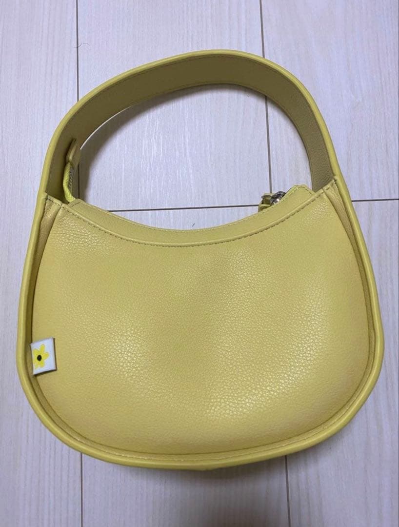 Nissy Naptime ナップタイム ハーフムーンBAG イエロー