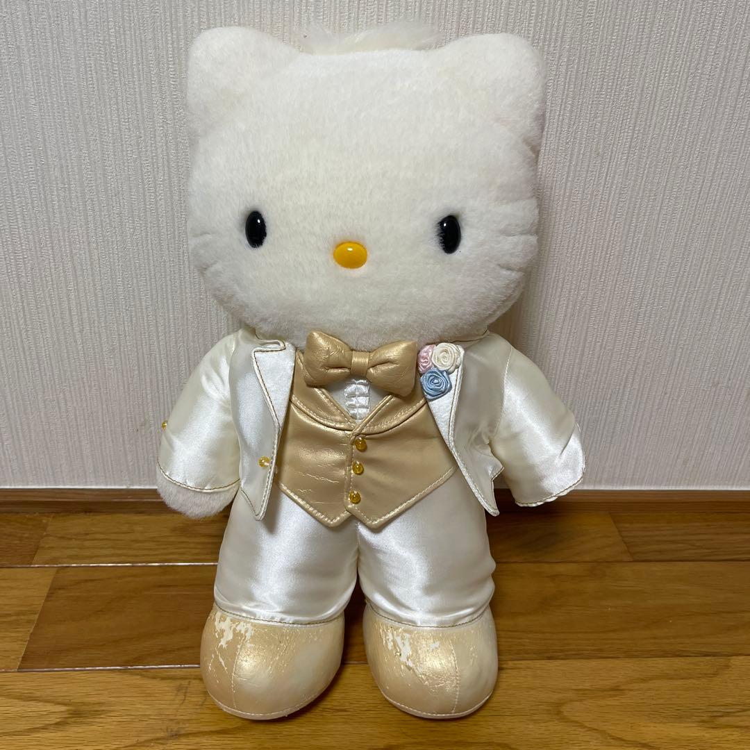 ハローキティ・ダニエル/ウエディングドール/BIGぬいぐるみ/希少レア