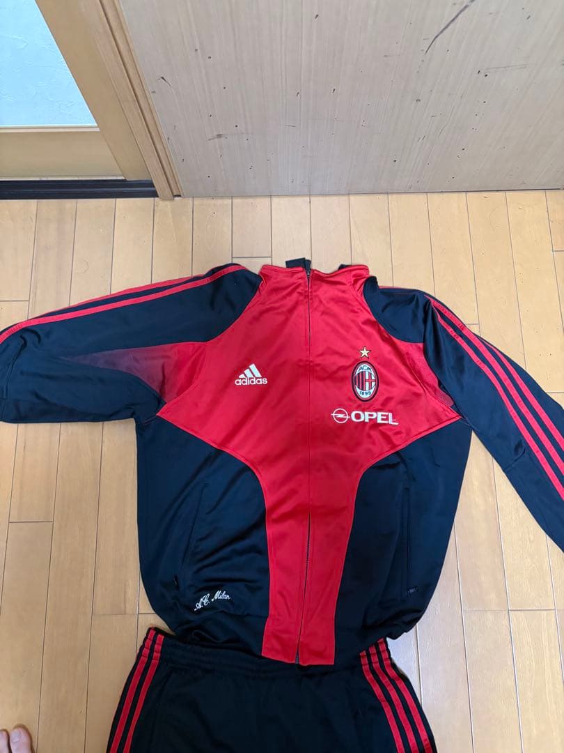 adidas ACミラン　2004年 上下　ジャージ セットアップ