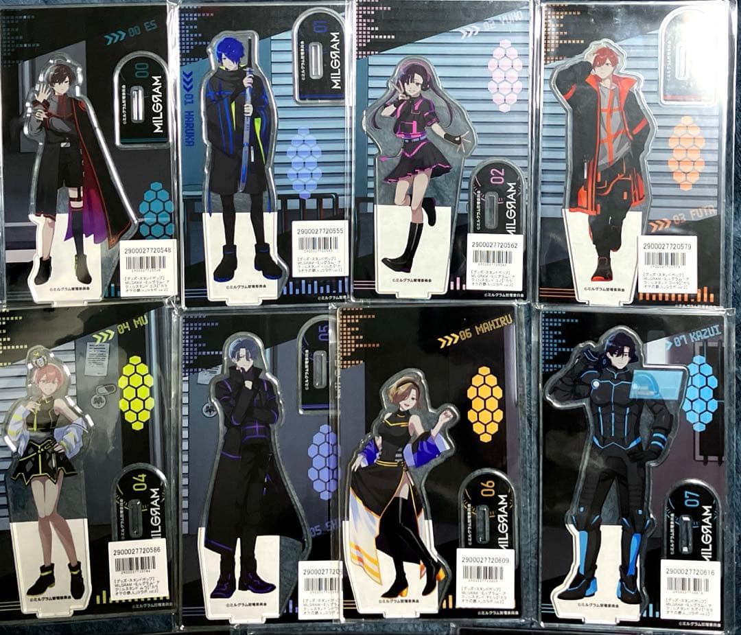 MILGRAMミルグラム 　カラオケの鉄人　アクスタ　コンプリート　全11種