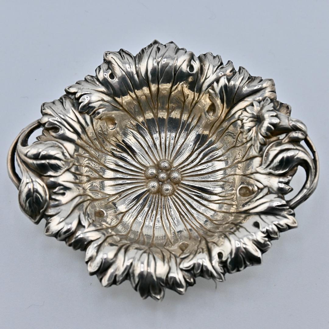 M1315 Antique 1910s 純銀 Reed & Barton トレイ
