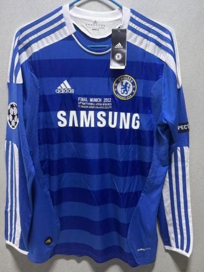 11/12 チェルシー ホーム #11 ドログバ 長袖 ユニフォーム