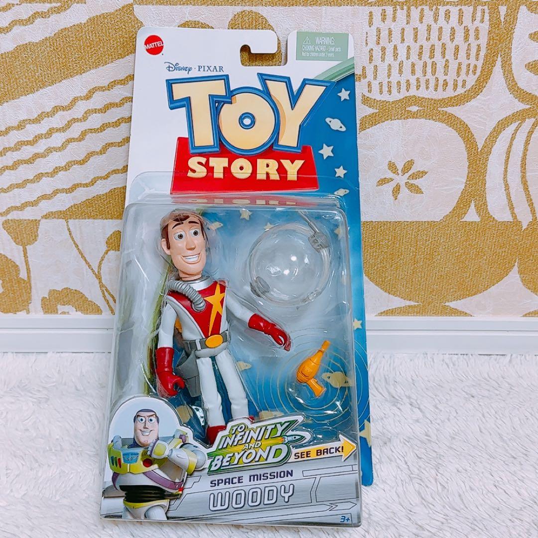 トイストーリー　ウッディ　フィギュア　スペースミッション　希少