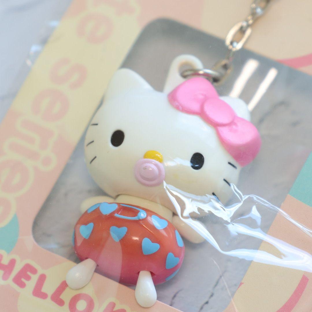 【ぽ***キティ】ハローキティ 根付 マスコット BABY レトロ