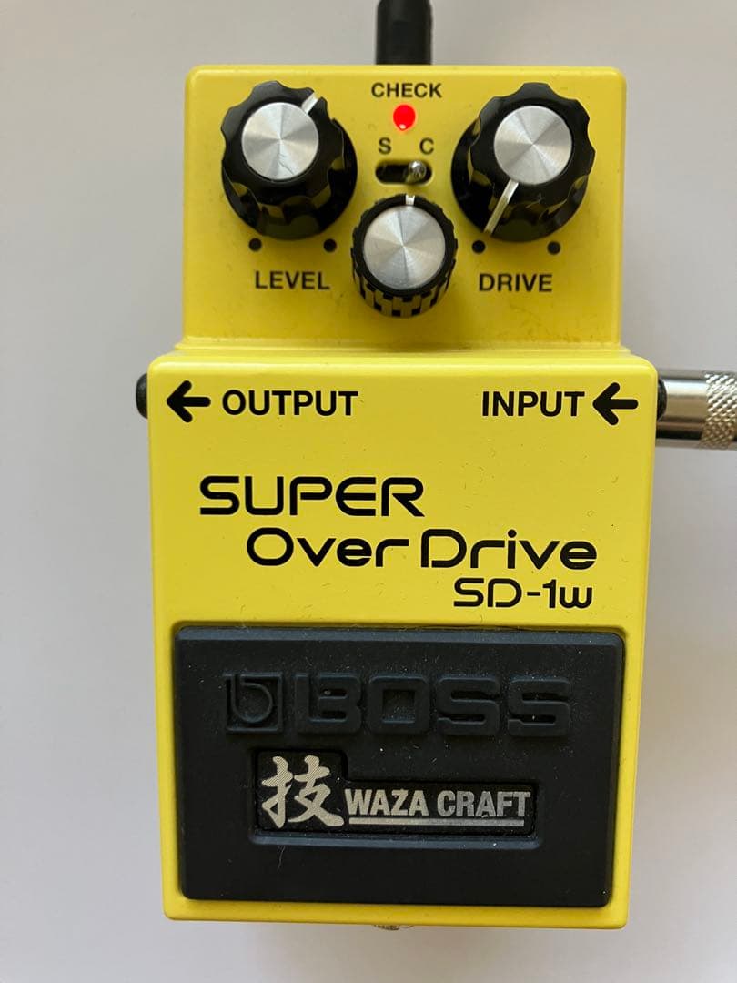 【特典有】【超美品】BOSS SUPER OverDrive SD-1w