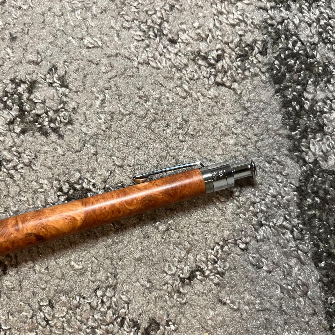 花梨こぶ杢の木製ボールペン 本体 木製ケース付き