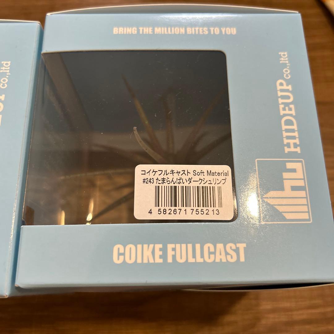 専用　ハイドアップ　コイケフルキャストマテリアル　バラム200 人気カラーセット