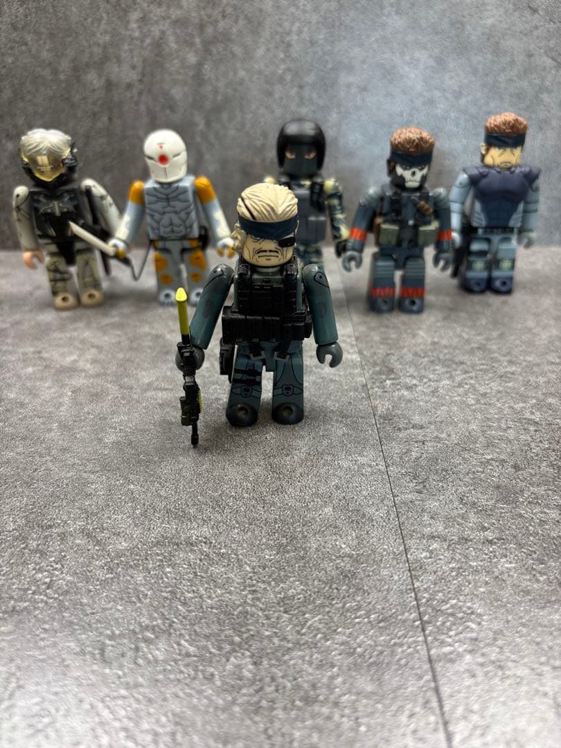 メタルギアソリッド キューブリック 6体セット フィギュア