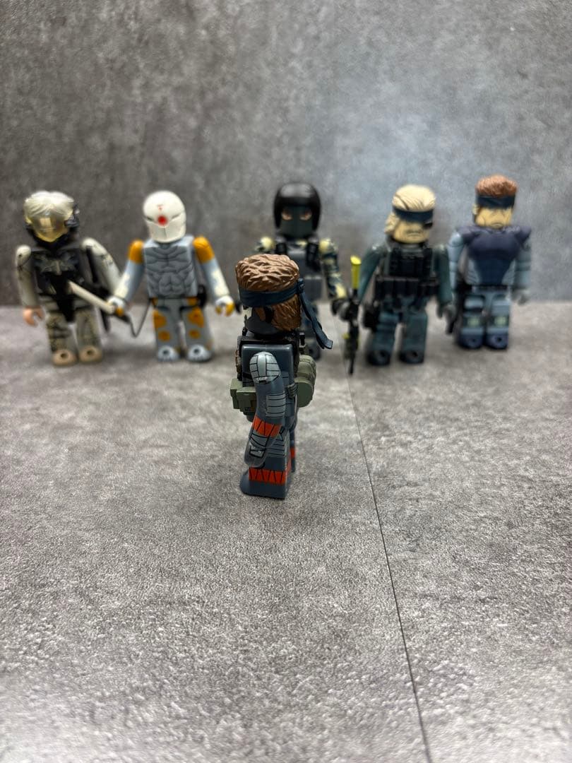 メタルギアソリッド キューブリック 6体セット フィギュア