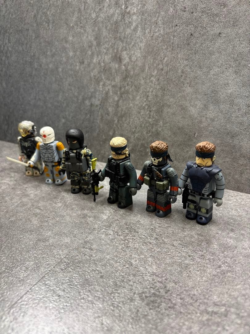 メタルギアソリッド キューブリック 6体セット フィギュア