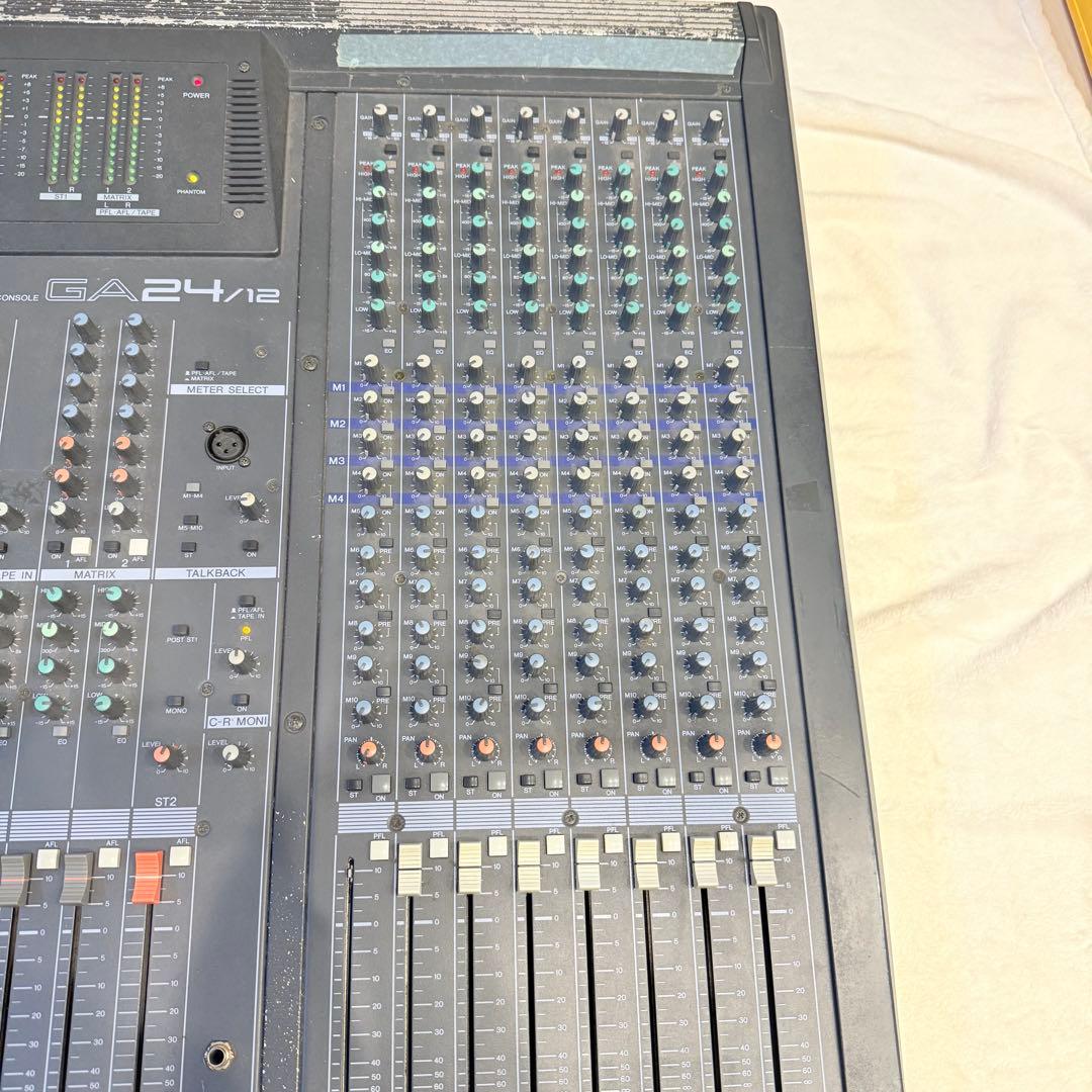 健士郎西園寺さま専用　アナログミキサー YAMAHA ga24/12 通電確認済