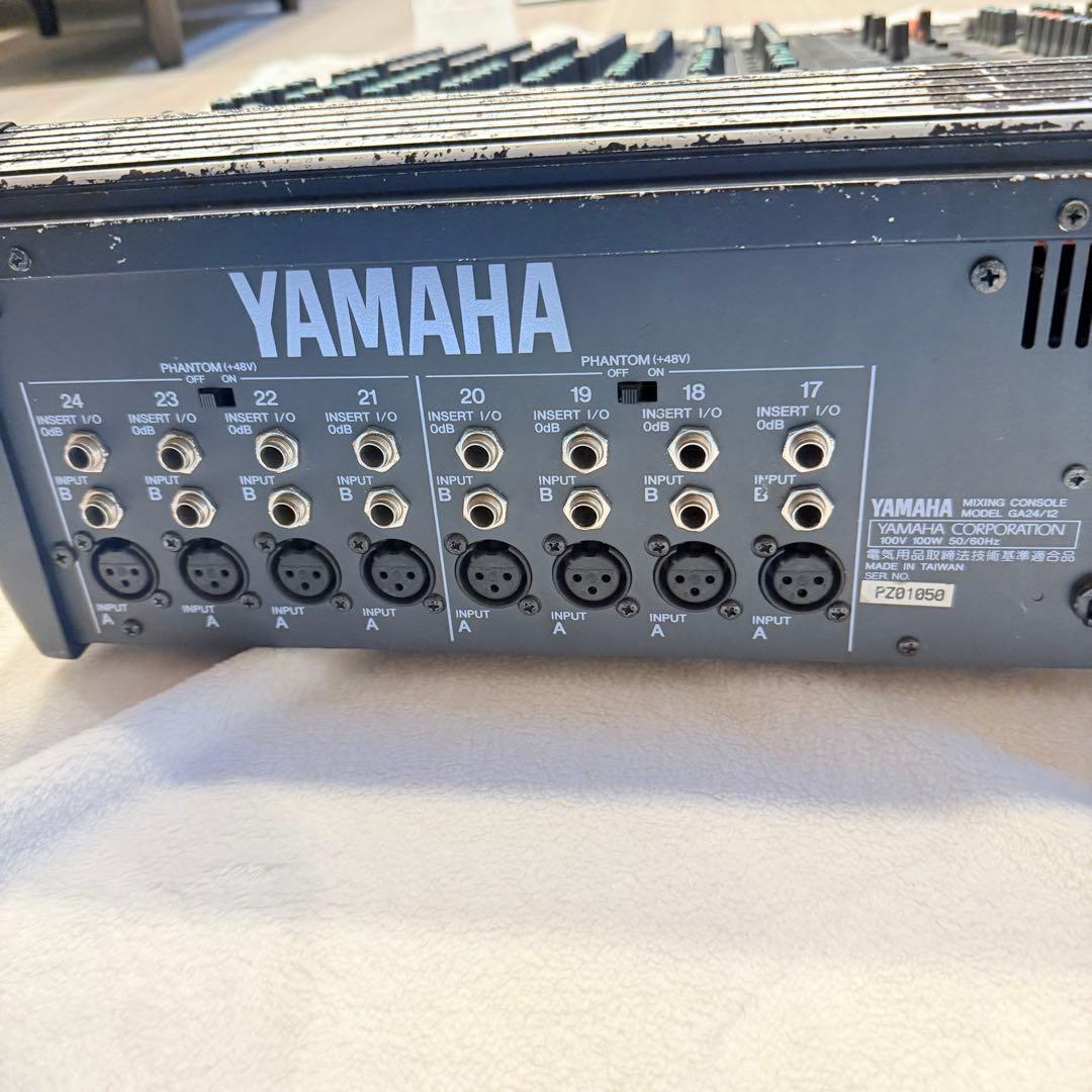 健士郎西園寺さま専用　アナログミキサー YAMAHA ga24/12 通電確認済