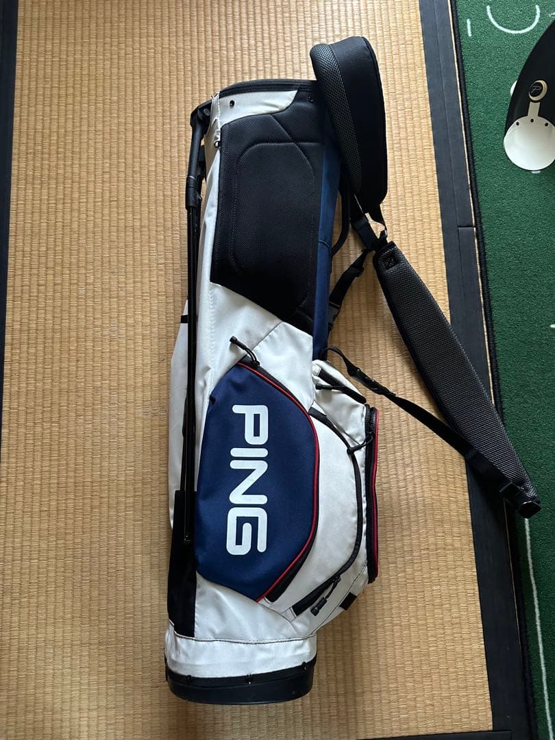 【10日〜発送】PING ピンスタンド式キャディバッグ フードカバーあり