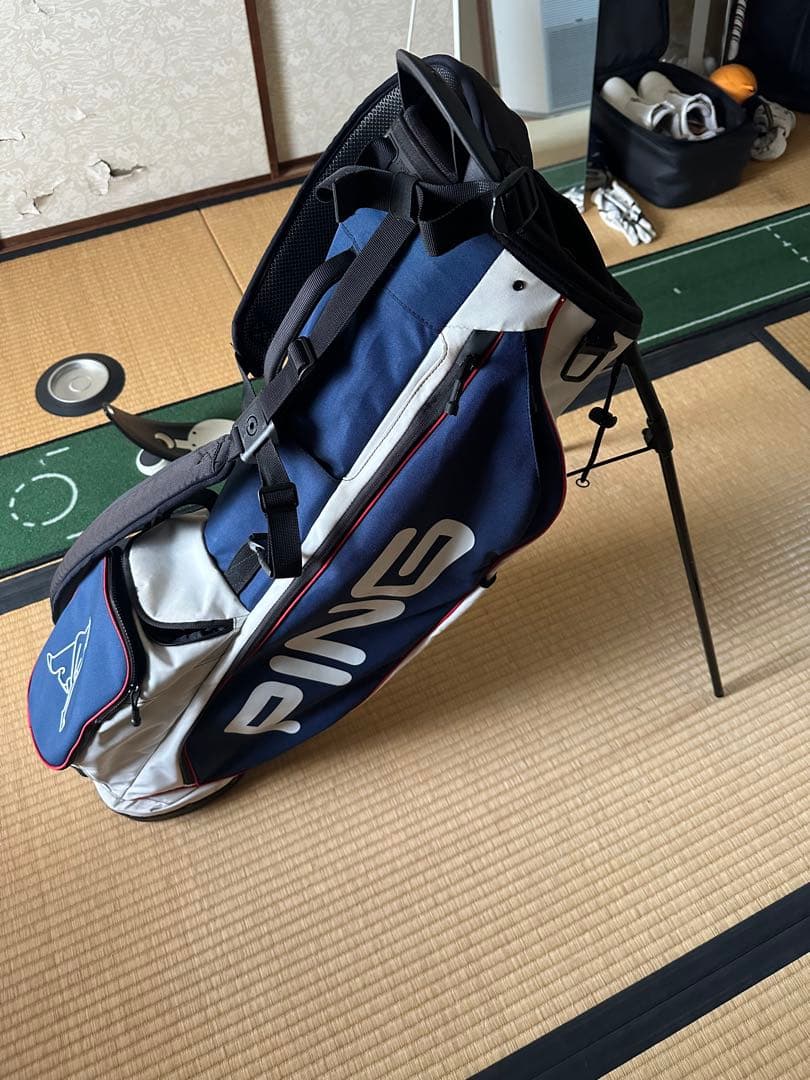 【10日〜発送】PING ピンスタンド式キャディバッグ フードカバーあり
