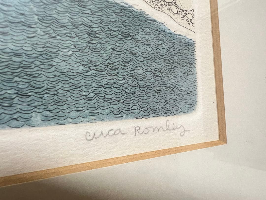 Cuca Romley 「Little Falls」 絵画 クカ ロムレイ