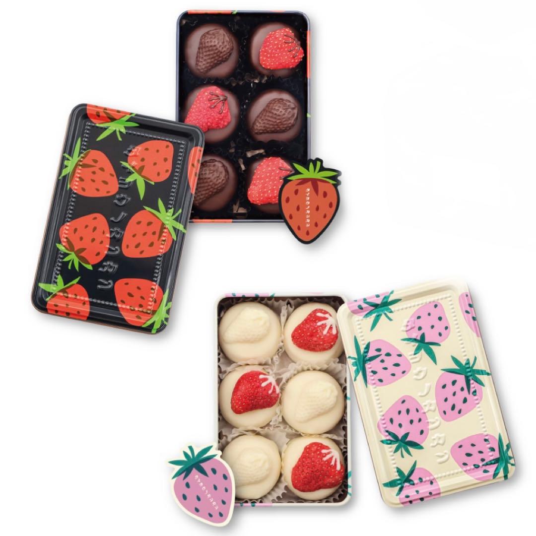 タイヨウノカンカン mini いちご缶 ビター ホワイト 太陽の塔 2つセット