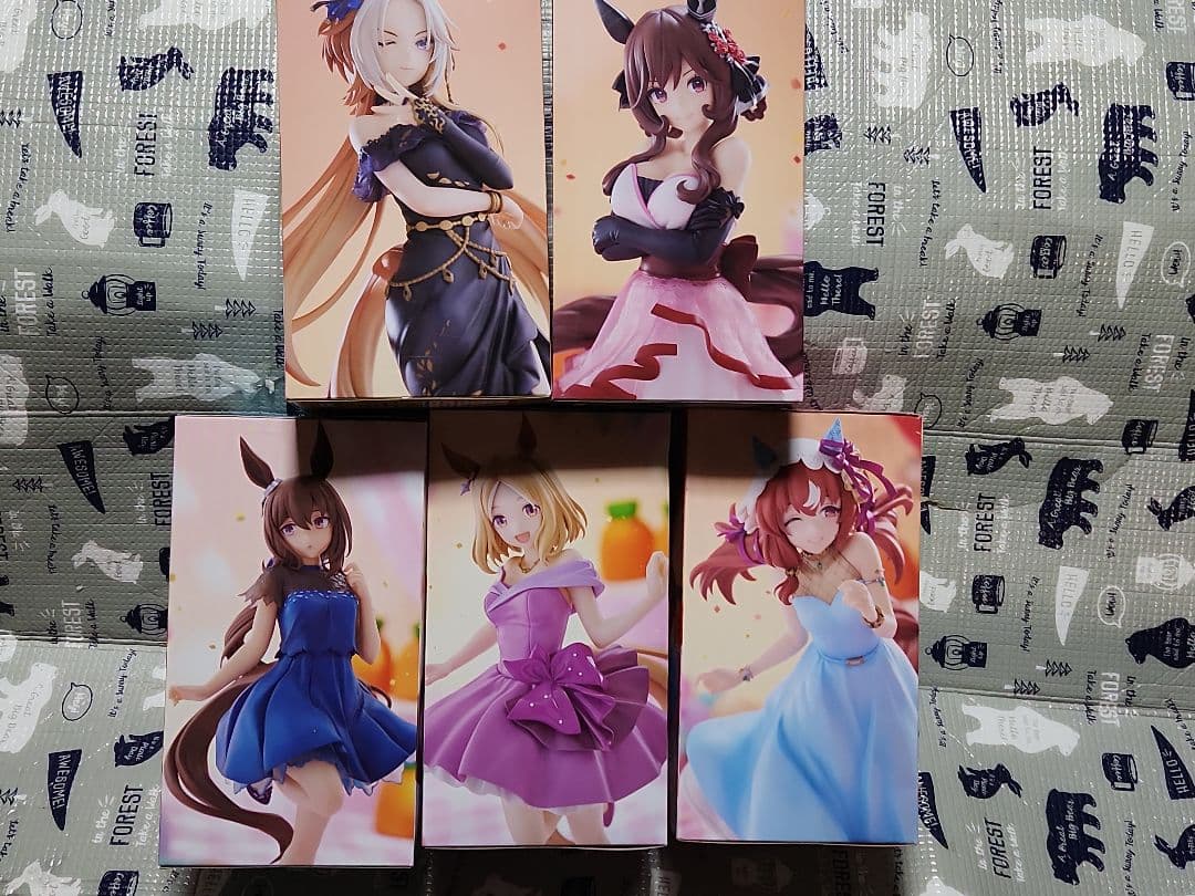 ウマ娘Trio−Try−iT ウマ娘 フィギュア ラウンドワン限定 5種類セット