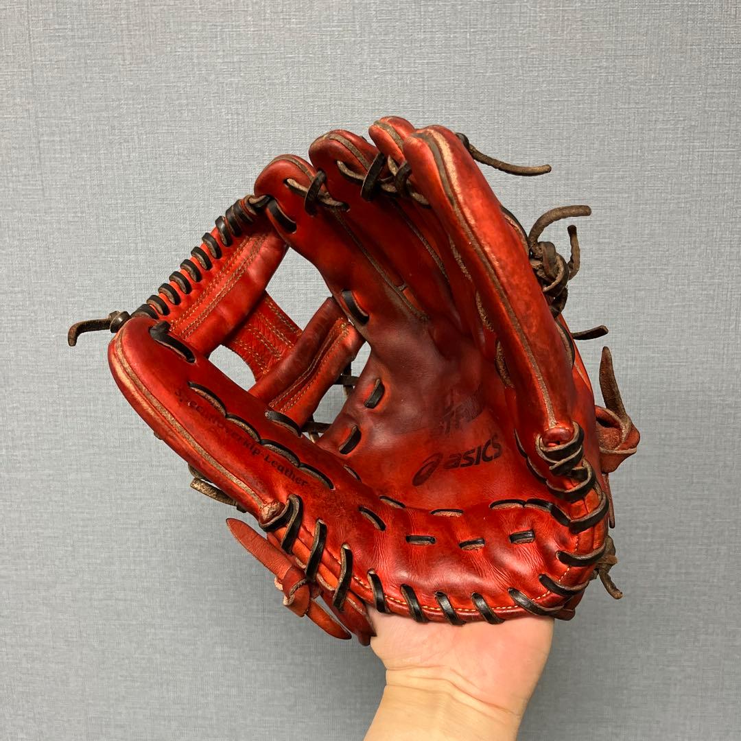 1158 アシックス ゴールドステージ 即戦力 硬式 内野手用グローブ