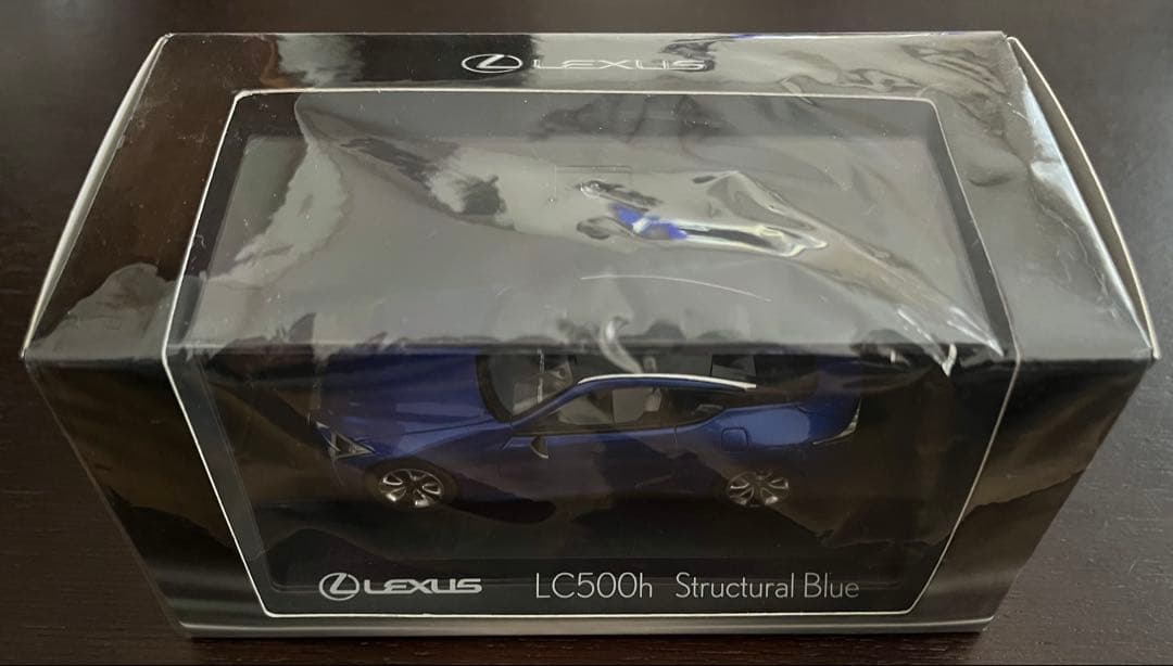 ミニカー LEXUS LC500h Structural Blue