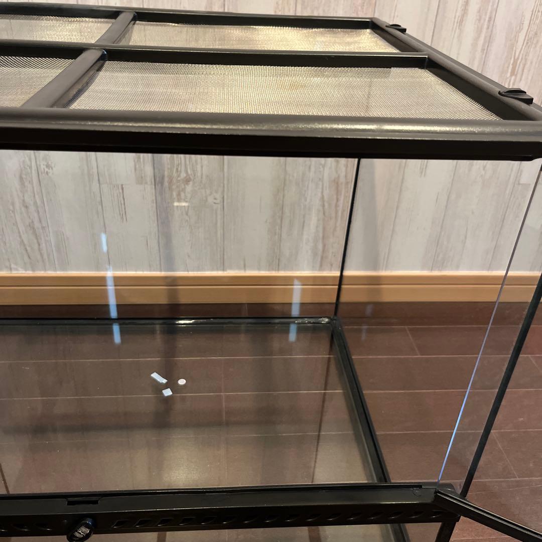 美品！GEX ジェックス グラステラリウム 大型 6045 爬虫類/飼育用ゲージ